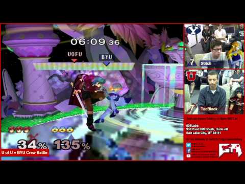 [2015-04-10] SLC Weekly - SSBM - BYU vs UofU Crew Battle