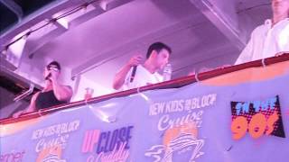 NKOTB Cruise 2012- 90&#39;s Night- Joe, Donnie, and Jordan- We Can Get Down- Give It To You