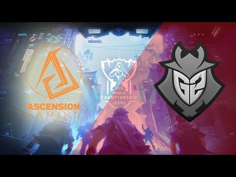 ASC vs  G2  Play In Groups  2018 | World Championship | Ascension Gaming vs  G2 Esports 2018