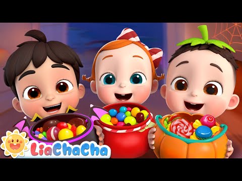 Knock Knock, Trick or Treat? | EP106 | Happy Halloween Song | LiaChaCha Kids Songs & Nursery Rhymes