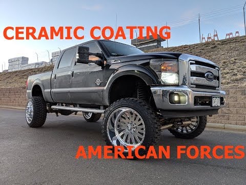 HOW TO CERAMIC COAT AMERICAN FORCE WHEELS