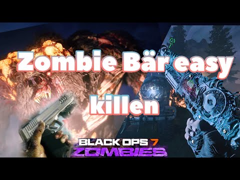 SO KILLT ihr den ZOMBIE BÄREN leicht| Black Ops7 Zombies deutsch| Ashes of the Damned