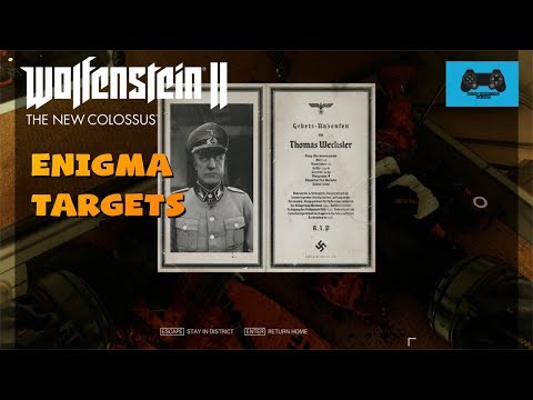 The Enigma Machine: Thomas Wechsler | Save Cousin Dimitri  | Wolfenstein II The New Colossus