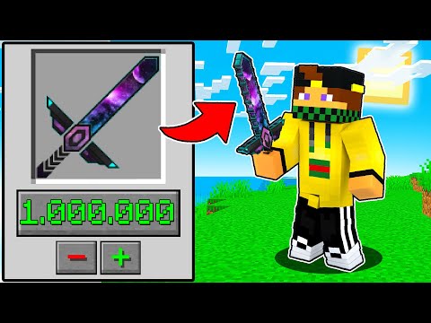 HO COMPRATO LA SPADA DA 1.000.000€ nella CACCIA ALL'UOMO - Minecraft ITA