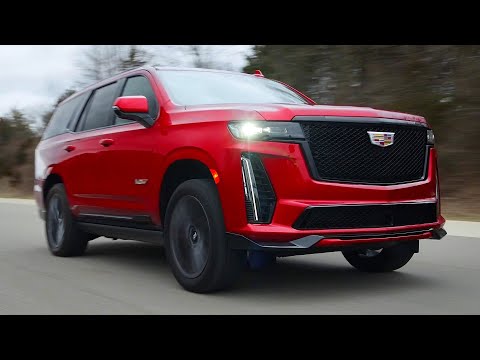 2023 Cadillac Escalade-V | Most Powerful Full-Size SUV (682 HP) | Launch Control & Sound
