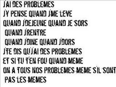 Video thumbnail for Problèmes