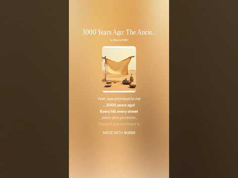 3000 Years Ago: The Ancient Claim (version 2) #freegaza #freepalestine 