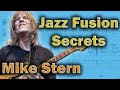 Mike Stern - What is The Best Mix of Bebop and Rock?