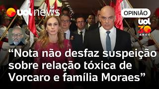 Josias: Nota não desfaz suspeição sobre relacionamento tóxico de Vorcaro e família Moraes