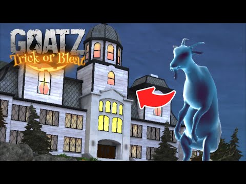 Unlocking the MIDNIGHT GOAST in the Goat Simulator Halloween Event! (Trick or Bleat)