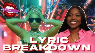 Bussin - Nicki Minaj, Lil Baby | FIRST Reaction + Lyric breakdown | PEN TALK