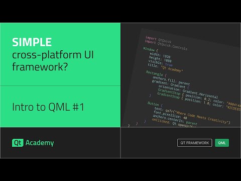 What is QML? | Intro to QML #1