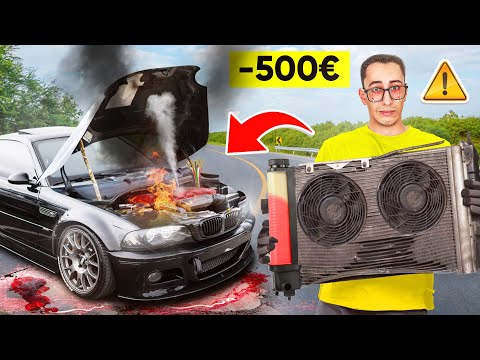 I BROKEN the COOLING SYSTEM of the BMW E46😢