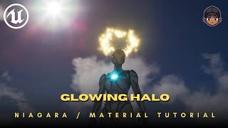UE5 VFX Tutorial: Stylized Golden Halo Using Niagara