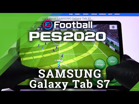 Pro Evolution Soccer Game Test on Samsung Galaxy Tab S7 – PES Performance Checkup