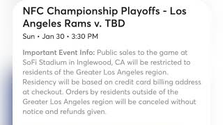 Ticketmaster is trying to stop 49ers fans from buying tickets to the NFC Championship game 👀