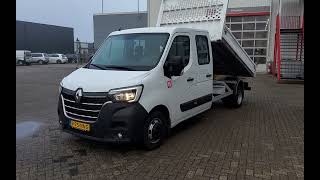 Wywrotka do 3.5t Renault Master 165.35 DUBBELE CABINE - EURO 6 - V-75-NNG - DUBBELLUCHT K | Obrazek 4 - Autoline