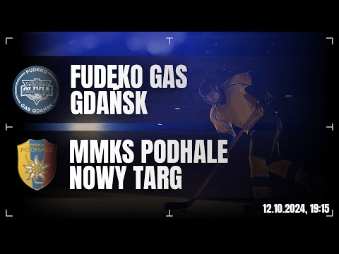 Fudeko GAS Olivia - MMKS Podhale Nowy Targ 7:1 - SKRÓT - 1 LIGA MHL