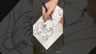 【セーラームーン】うさぎ、描いてみた【手描き】