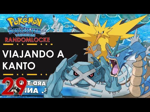 Pokémon Plata SoulSilver Randomlocke Ep. 29 - VIAJANDO A KANTO