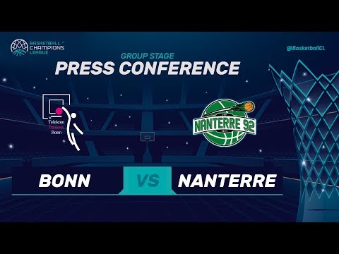 Telekom Baskets Bonn v Nanterre 92 - Press Conference - Basketball Champions League