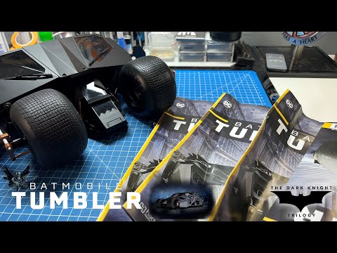 Build the 1:8 Scale Batman Tumbler from Hachette Partworks - Part 7-10