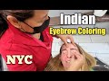 12 INDIAN EYEBROW TINT COLORING Momma Makeover Queens NYC