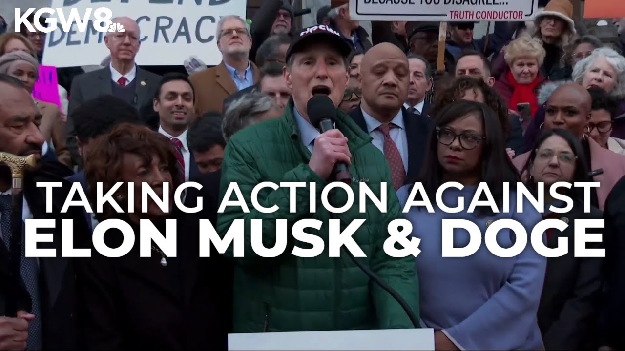 Oregonians push back against DOGE, Elon Musk; judge blocks DOGE from accessing US Treasury data