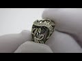 Відео огляд Срібна каблучка 298кю