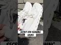 My Secret for cleaning shoes! From Dirty to ALL WHITE! These are 2 years old #hack  #shorts