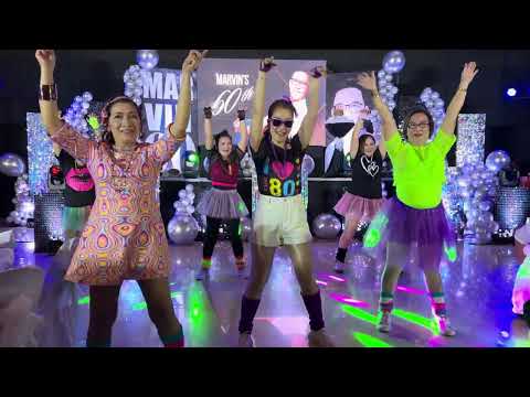 80’s Retro Dance Steps Street Beat Rico Mambo Footloose Shake Body Dancer I’m So Excited Medley