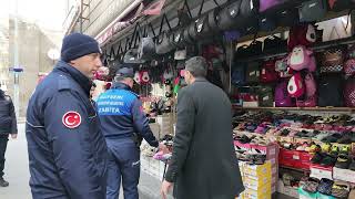 Büyükşehir Zabıtasından Düzenli Bir Şehir İçin Kaldırım Denetimi