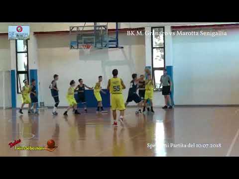 BK Montegranaro vs Marotta Senigallia 10/07/2018 - 15° Torneo dell'Adriatico