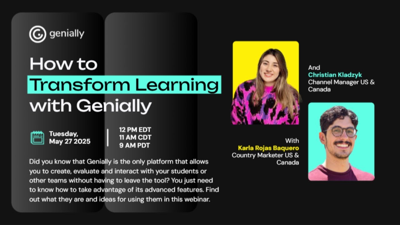 How to Transform Learning with Genially
