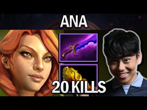 OG.ANA WINDRANGER WITH SHADOWBLADE & 20 KILLS - DOTA 2 GAMEPLAY