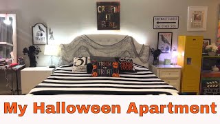 Decorating my Apartment for Halloween