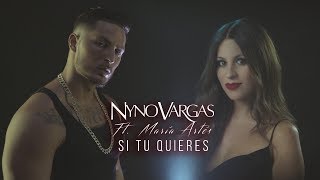 Nyno Vargas - Si tú quieres (feat. María Artés) (Lyric Video)
