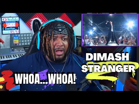 HOLD UP! Dimash - STRANGER | New Wave  2021 REACTION
