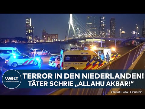 ROTTERDAM: Messerangreifer tötet Passant - mutmaßlicher islamistischer Terror-Hintergrund!