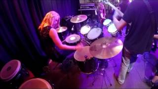 JoAnna Michelle performing Rocking Horse Allman Brothers Drums
