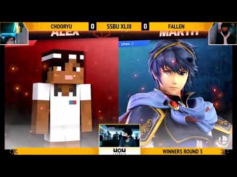 4o4 Ultimate Weekly XLIII - VA| Fallen (Steve) vs VILE| chooryu (Marth) - Winners Round 3