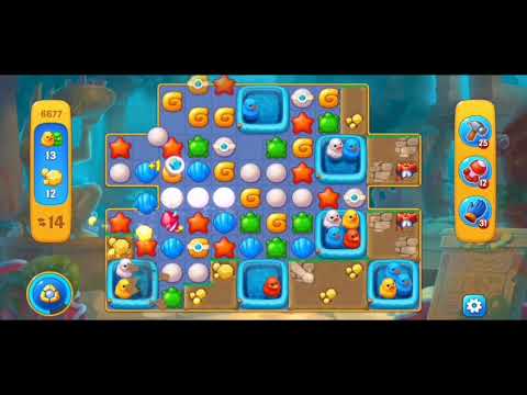 Fishdom 6677 Hard Level - NO 💣🧨💥