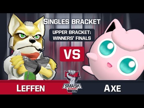 Leffen vs Axe - Melee Singles: Lower Bracket - Smash Summit Spring 2017