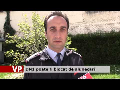 DN1 poate fi blocat de alunecări de teren