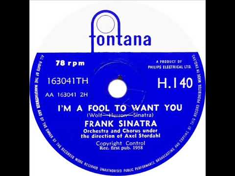 Miniatura de YouTube - I'm A Fool To Want You (78rpm Version)