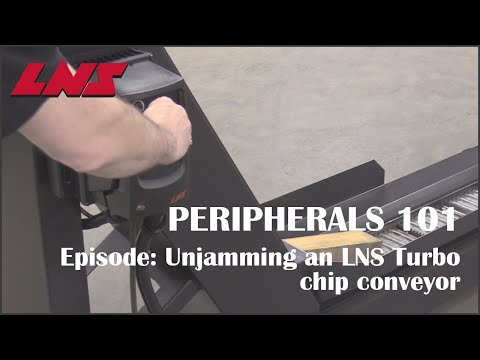LNS Turbo Chip Conveyor Unjamming
