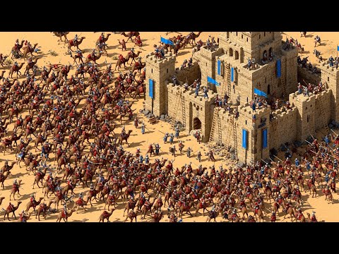 Playing the BEST Castle Siege Game EVER MADE in Stronghold Crusader