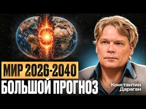 КОНСТАНТИН ДАРАГАН: Про будущее России и мира, конфликты и глобальные перемены 2026-2040!