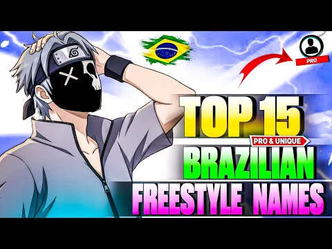 Top 15 Brazilian Freestyle Names in Free Fire 2026 🔥 | Rare Pro IGN
