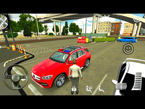 Car Parking Multiplayer - Driving Red Police SUV - Car Games Android Gameplay